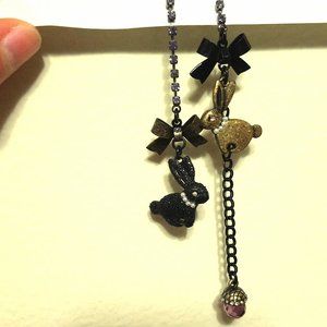 Betsey Johnson Rabbit Earrings